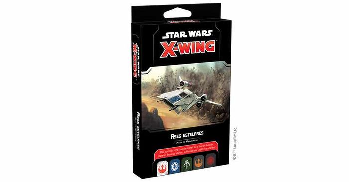 X-WING 2ª EDICION. ASES ESTELARES