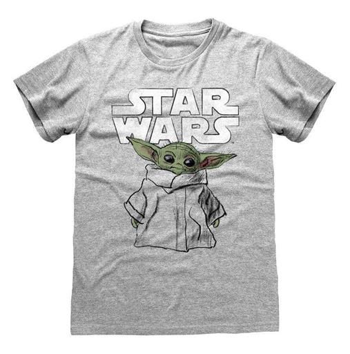 STAR WARS THE MANDALORIAN CAMISETA CHILD (BABY YODA) SKETCH S