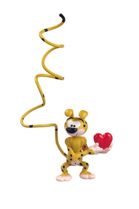 MARSUPILAMI CON CORAZON FIGURA PVC 9 CM MARSUPILAMI