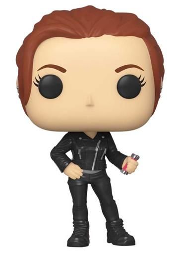 VIUDA NEGRA FIG 9CM POP BLACK WIDOW CON ROPA DE CALLE