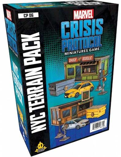 MARVEL CRISIS PROTOCOL MINIATURES GAME NYC TERRAIN PACK (INGLES)