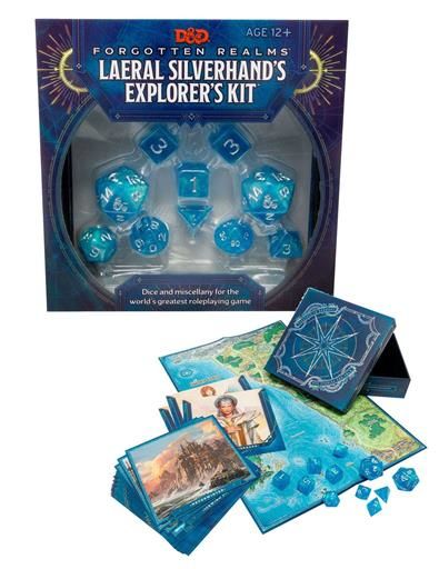 Portada de DUNGEONS & DRAGONS FORGOTTEN REALMS LAERAL SILVERHAND
S EXPLORER KIT