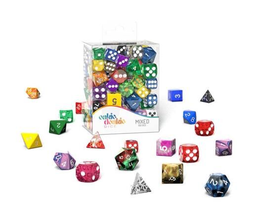 Portada de OAKIE DOAKIE DADOS 12 MM, 16 MM RPG-SET RETAIL PACK MIXED