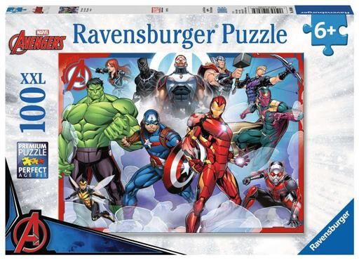 LOS VENGADORES PUZZLE 100 PIEZAS XXL MARVEL 2