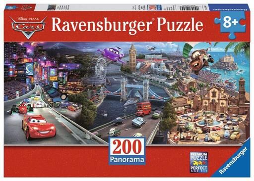 CARS PUZZLE 200 PIEZAS PANORAMA DISNEY PIXAR