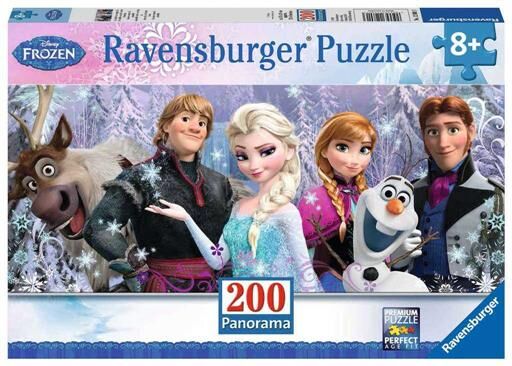 FROZEN PUZZLE 200 PIEZAS PANORAMA DISNEY