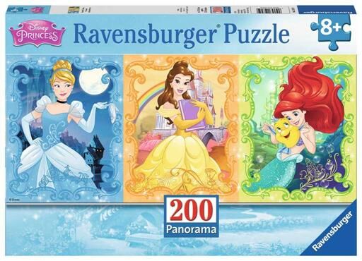 PRINCESAS DISNEY PUZZLE 200 PIEZAS PANORAMA