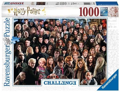 HARRY POTTER PUZZLE 1000 PIEZAS CHALLENGE