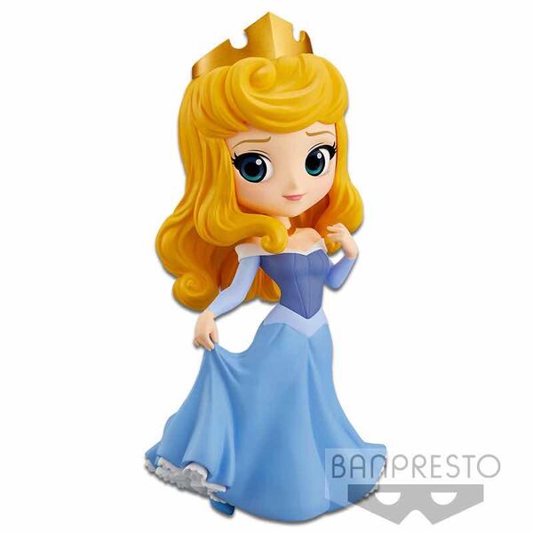 PRINCESA AURORA VESTIDO AZUL FIGURA 14 CM Q POSKET DISNEY CHARACTERS