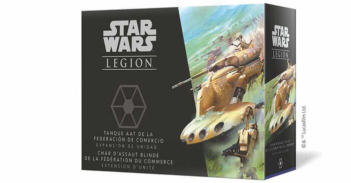 STAR WARS: LEGION TANQUE AAT DE LA FEDERACION DE COMERCIO