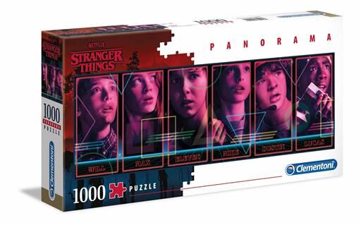 STRANGER THINGS PUZZLE 1000 PIEZAS PANORAMA CHARACTERS