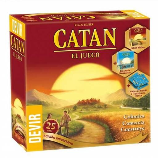 COLONOS DE CATAN EDCION 25 ANIVERSARIO