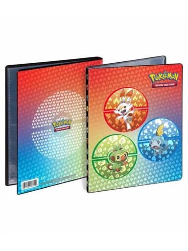 Portada de ALBUM 4 BOLSILLOS PORTFOLIO POKEMON SWORD & SHIELD GALAR ULTRA PRO