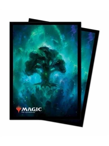 FUNDAS CARTAS MAGIC THE GATHERING CELESTIAL  LANDS - FOREST (100)