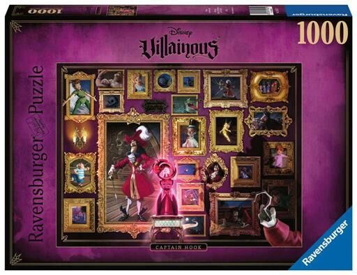VILLANOS CAPITAN GARFIO PUZZLE 1000 PIEZAS DISNEY