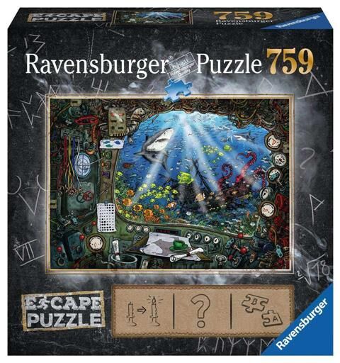 ESCAPE PUZZLE 759 PIEZAS SUBMARINO