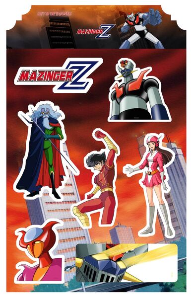 MAZINGER Z SET B IMANES MAZINGER Z