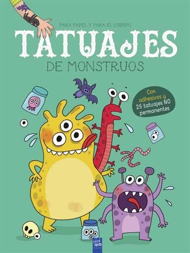 TATUAJES DE MONSTRUOS. PARA PAPEL Y PARA EL CUERPO