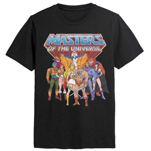 MASTERS OF THE UNIVERSE CAMISETA CLASSIC CHARACTERS S