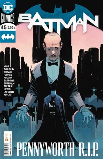 BATMAN MENSUAL VOL.3 #100 / #45. PENNYWORTH R.I.P.