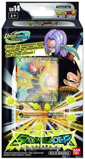 DRAGON BALL TCG STARTER DECK 14 SAYIAN WONDER