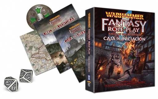 Portada de WARHAMMER JDR - CAJA DE INICIACION
