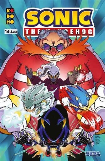 SONIC THE HEDGEHOG #14 (GRAPA - ECC)