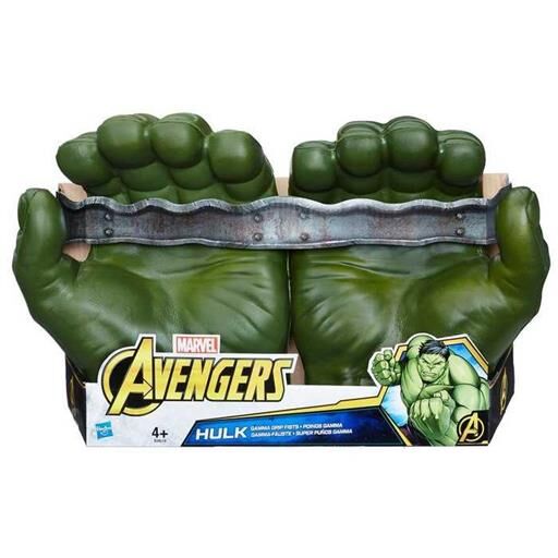 LOS VENGADORES GUANTES GAMMA HULK