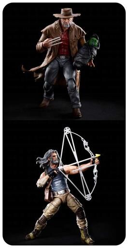 OLD HAWKEYE Y OLD LOGAN PACK 2 FIG 15CM MARVEL LEGENDS X-MEN 20 ANIVERSARIO