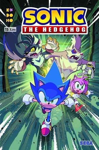 SONIC THE HEDGEHOG #15 (GRAPA - ECC)