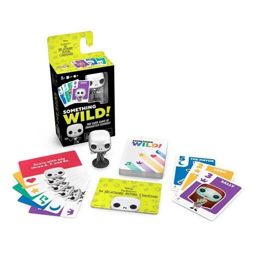 SOMETHING WILD JUEGO DE CARTAS PESADILLA ANTES DE NAVIDAD