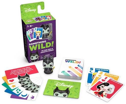 SOMETHING WILD JUEGO DE CARTAS DISNEY VILLAINS