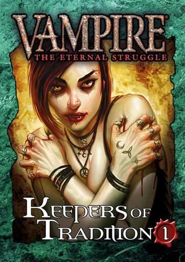 Portada de VAMPIRE THE ETERNAL STRUGGLE KEEPERS OF TRADITION 1 - INGLES