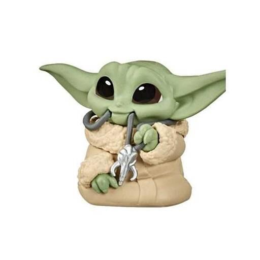 STAR WARS THE MANDALORIAN FIGURA 5.5 CM BABY YODA COLLAR MANDALORIANO S2