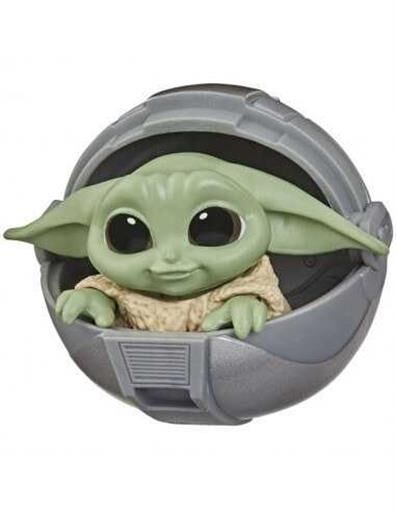 STAR WARS THE MANDALORIAN FIGURA 5.5 CM BABY YODA COCHE DEL NIO SERIE 2