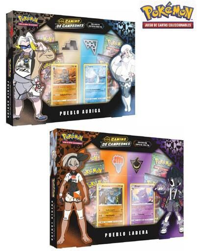 Portada de POKEMON JCC CAJA CAMINO DE CAMPEONES COLECCION ESPECIAL CON PIN