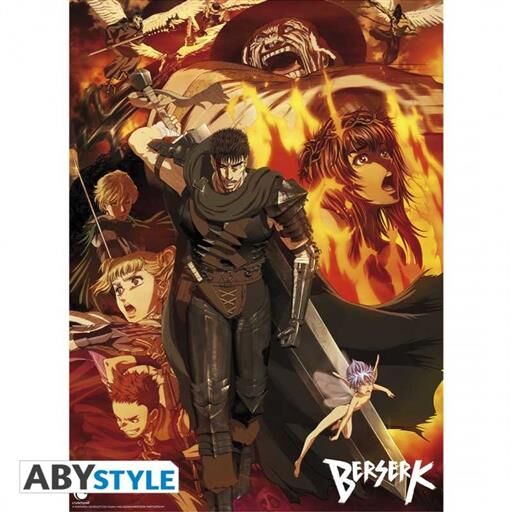 POSTER BERSERK GRUPO 52 X 38