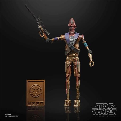 STAR WARS THE MANDALORIAN FIGURA 19 CM IG-11 BLACK SERIES CREDIT COLLECTION