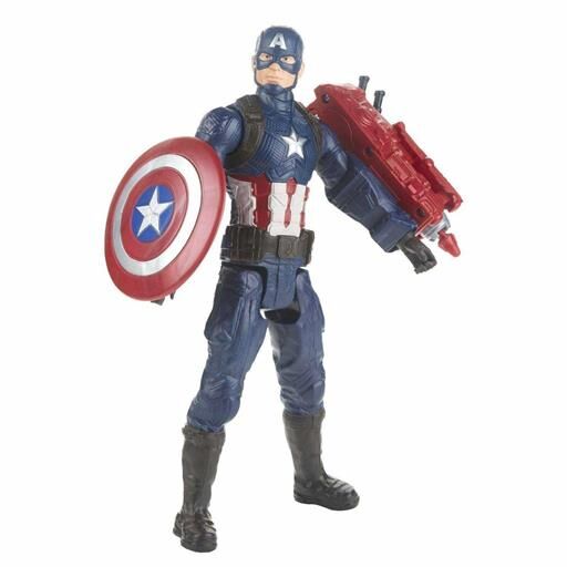 VENGADORES ENDGAME FIGURA 30 CM CAPITAN AMERICA TITAN HERO SERIES