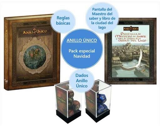 EL ANILLO UNICO JDR PACK ESPECIAL NAVIDAD 2020-2021