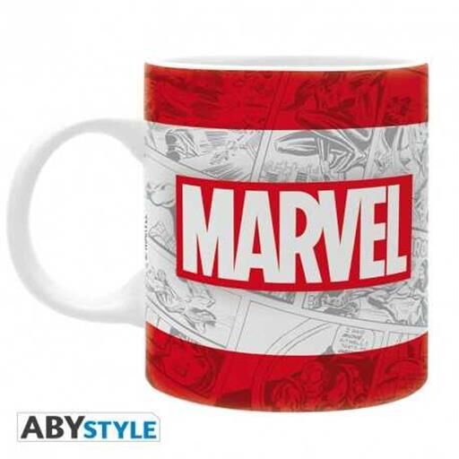 MARVEL TAZA CERAMICA 320 ML LOGO CLASSIC
