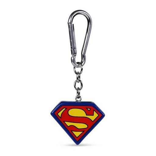 SUPERMAN LLAVERO 3D LOGO 4 CM DC COMICS
