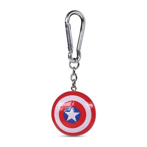 CAPITAN AMERICA LLAVERO 3D SHIELD 4 CM