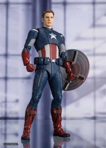 VENGADORES ENDGAME FIGURA 15 CM CAPITAN AMERICA CAP VS CAP EDITION