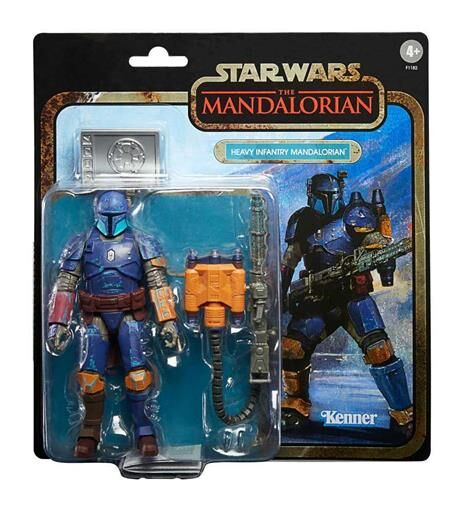 STAR WARS THE MANDALORIAN FIGURA 19 CM HEAVY INFANTRY MANDALORIAN BLACK SR