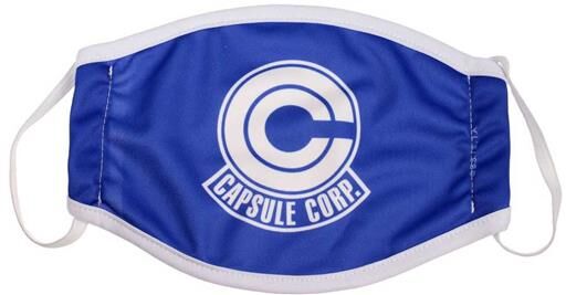 DRAGON BALL Z MASCARILLA LOGO CAPSULE CORP