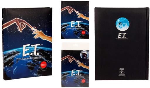 Portada de E.T. LIBRETA CON LUZ E.T.