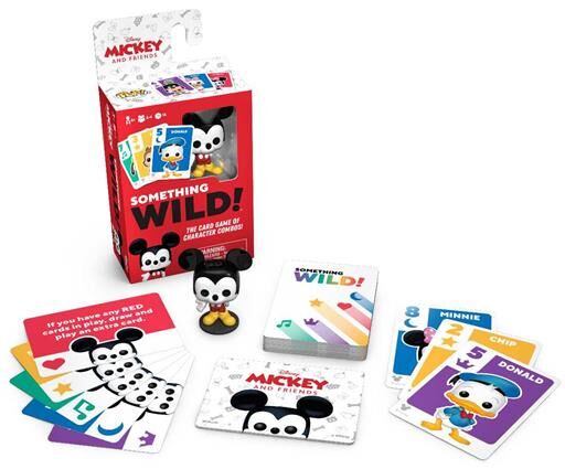 SOMETHING WILD JUEGO DE CARTAS MICKEY AND FRIENDS