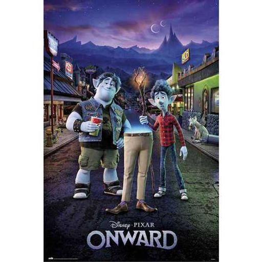 POSTER ONWARD TWO BROTHERS DISNEY 61 X 91 CM