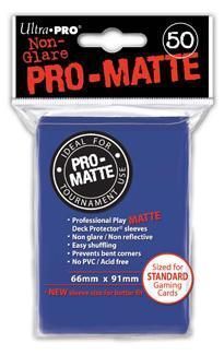 DECK PROTECTOR MATE (50) COLOR AZUL 66 X 91MM                              